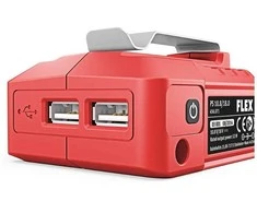 USB adapteris akumuliatoriui FLEX 10,8/18,0V