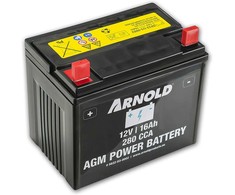 Akumuliatorius 12V 16AH, AGM Technology, 197x130x170 mm, Arnold
