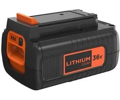 Black &amp; Decker Juodas &amp; Decker Akumuliatorius Juodas &amp; Decker BL2536-XJ; 36 V; 2,5 Ah; Li-ion