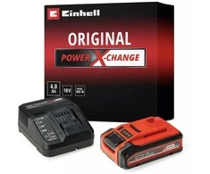 Akumuliatorius Einhell PLUS PXC; 18 V; 1x4,0 Ah; Li-ion + pakrovėjas