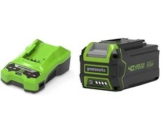 Akumuliatorius Greenworks GSK40B2; 40 V; 4,0 Ah; Li-ion + pakrovėjas