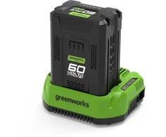 Akumuliatorius Greenworks GSK60B2; 60 V; 2,0 Ah; Li-ion + pakrovėjas