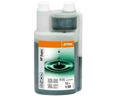 Alyva dvitakčiams varikliams Stihl HP Super; 1 l (su dozatoriumi)