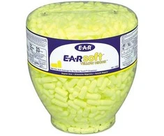 Apsauginiai ausų kamštukai 3M E-A-R Soft; 36 dB; 500 porų; neoniniai