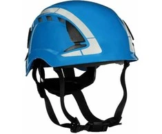 Apsauginis šalmas, ventiliuojamas, SecureFit, mėlynas X5003V-CE, 3M