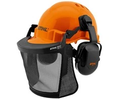 Apsauginis šalmas Stihl Function Basic; su apsauginiu skydeliu ir ausinėmis