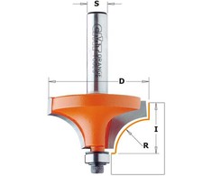 Apvalinimo freza CMT 939.187.11; 18,7/12,7 mm; su guoliu