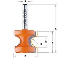 Apvalinimo freza CMT; S=12 mm; D=22,2 mm