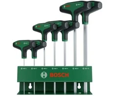 Bosch T formos rankena HEX Atsuktuvas komp. 7-vnt.
