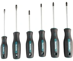 Makita Atsuktuvų rinkinys 6 vnt, PH1x100, PH2x100, PZ1x80, PZ2x100, SL4.0x100, SL5.5x100, E-13524