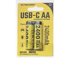 Baterija Nitecore NH2400; 1,5 V; 2x2,4 Ah; 2 vnt.
