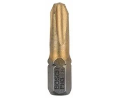 Bosch Suktuvo antg.Ph3, l=25 25 vnt. MAXgrip TIN