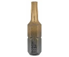 Bosch Torx antgalis T15, I=25mm 25 vnt., MAXgrip