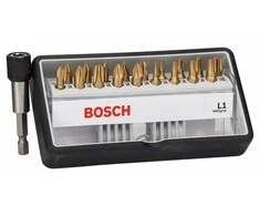 Bosch 19-dalių antgalių kompl. L1 Max Grip