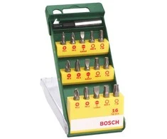 Bosch 16 dalių suktuvo antgalių komplektas