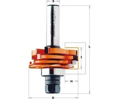 Diskinė griovelių freza CMT 900.506.11; 18/47,6 mm; su guoliu