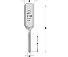 Furnitūros skylių grąžtas CMT; S=10 mm; D=5 mm