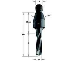 Grąžtas medienai CMT; S=M10/30°; D=5x30 mm
