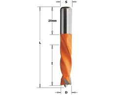 Grąžtas medienai CMT; S=8x20 mm; D=9x30 mm