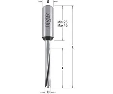 Grąžtas medienai CMT 311.080.72; D=8 mm; LH