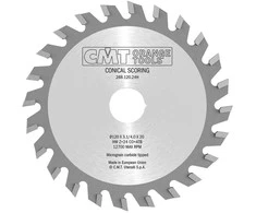 Reguliuojamas priešpjūklis CMT 288; 300x4.3-5.5x50; Z48; 10°