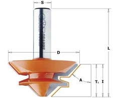 Sujungimų freza CMT; S=1/2''; D=69,9 mm