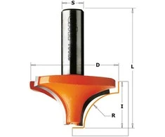 Apvalinimo freza CMT 727.050.11; 21/12 mm