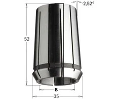 Įvorė CMT 185.060.16; 6 mm