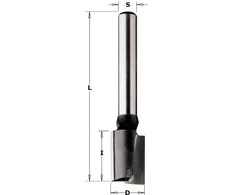 Tiesi pirštinė freza CMT; S=8 mm; D=30 mm