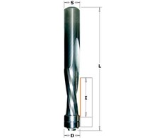 Freza gręžtuvui CMT; S=1/4''; D=1/4''; su guoliu