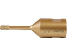 Makita Deimantinis grąžtas sulituotas vakuuminiu būdu (M14), granitui, marmurui, plytelėms 5MM. D-79902