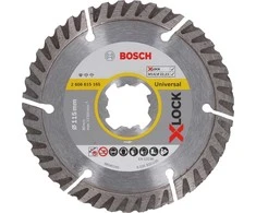 Deimantinis pjovimo diskas Bosch 2608615246; 115 mm; 2 vnt.
