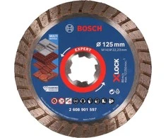 Bosch XLOCK Deimant.pjov.diskas Multi Material TURBO 125