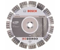 Deimantinis pjovimo diskas Bosch BEST FOR CONCRETE; 230 mm