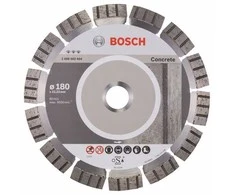 Deimantinis pjovimo diskas Bosch BEST FOR CONCRETE; 180 mm