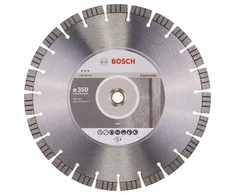 Deimantinis pjovimo diskas Bosch BEST FOR CONCRETE; 350 mm