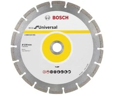 Bosch „Eco for Universal“ deimantinis pjovimo diskas dideliems kampiniams šlifuokliams (2 608 615 031)