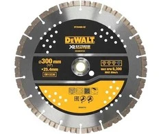 Deimantinis pjovimo diskas DeWalt DT20460-QZ; 300x25,4 mm