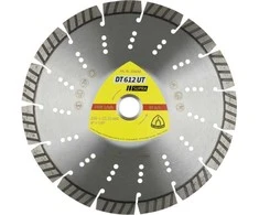 Deimantinis pjovimo diskas Klingspor DT 612 UT Supra; 115x2,4x22,23 mm