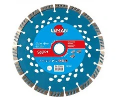 Deimantinis pjovimo diskas LEMAN F771254; 125x22,23x2,8 mm