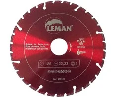 Deimantinis pjovimo diskas LEMAN F950230; 230x22,23x2,4 mm