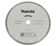 Makita TURBO segmentas 230MM akmeniui/betonui eko A-84084