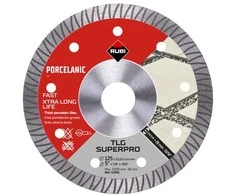 Deimantinis pjovimo diskas Rubi TLG 125 EXT SUPERPRO; 125 mm