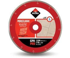 Deimantinis pjovimo diskas šlapiam pjovimui Rubi CPX 250 PRO; 250 mm
