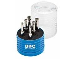 Grąžtas Usorteret Deimantinių gręžimo karūnų rinkinys Bohrcraft; 6-10 mm; 6 vnt.