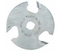 Bosch Diskinės griovelių frezos 8 mm, D1 50,8 mm, L 2,5mm