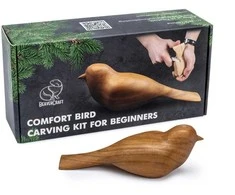 Drožinėjimo rinkinys BeaverCraft DIY01; figūrėlių drožinėjimui pradedantiesiems