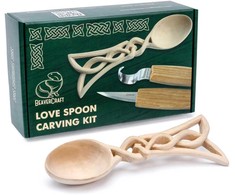 Drožinėjimo rinkinys BeaverCraft DIY04; figūrėlių drožinėjimui pradedantiesiems