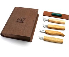 Drožinėjimo rinkinys BeaverCraft S05 Book; šaukštų ir kitų medienos gaminių drožinėjimui