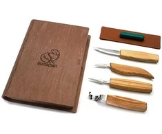 Drožinėjimo rinkinys BeaverCraft S09 Book; šaukštų ir kitų medienos gaminių drožinėjimui